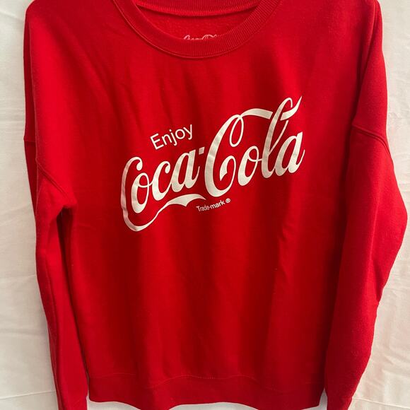 Women's Coca-Cola Red Sweatshirt Size Medium RN: 117508 - Picture 2 of 4